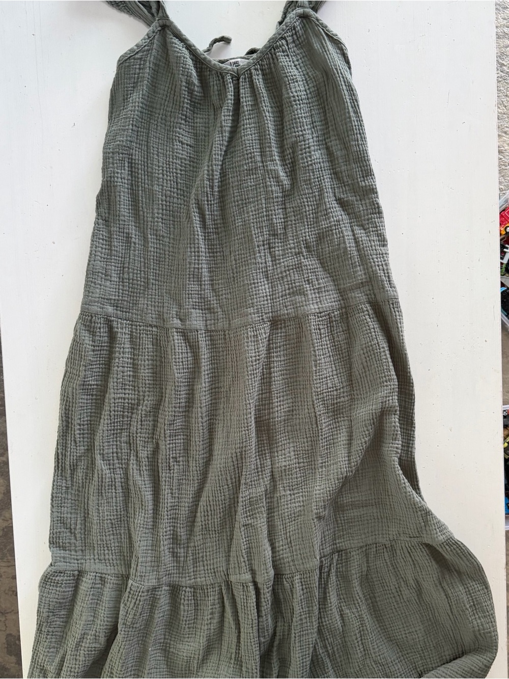 BB by Steve Madden Cotton Gauze Maxi Dress Size S - Picture 6 of 6
